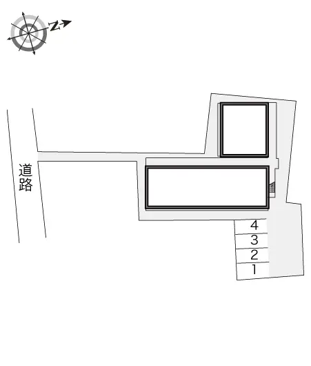 ★手数料０円★東大阪市友井４丁目 月極駐車場